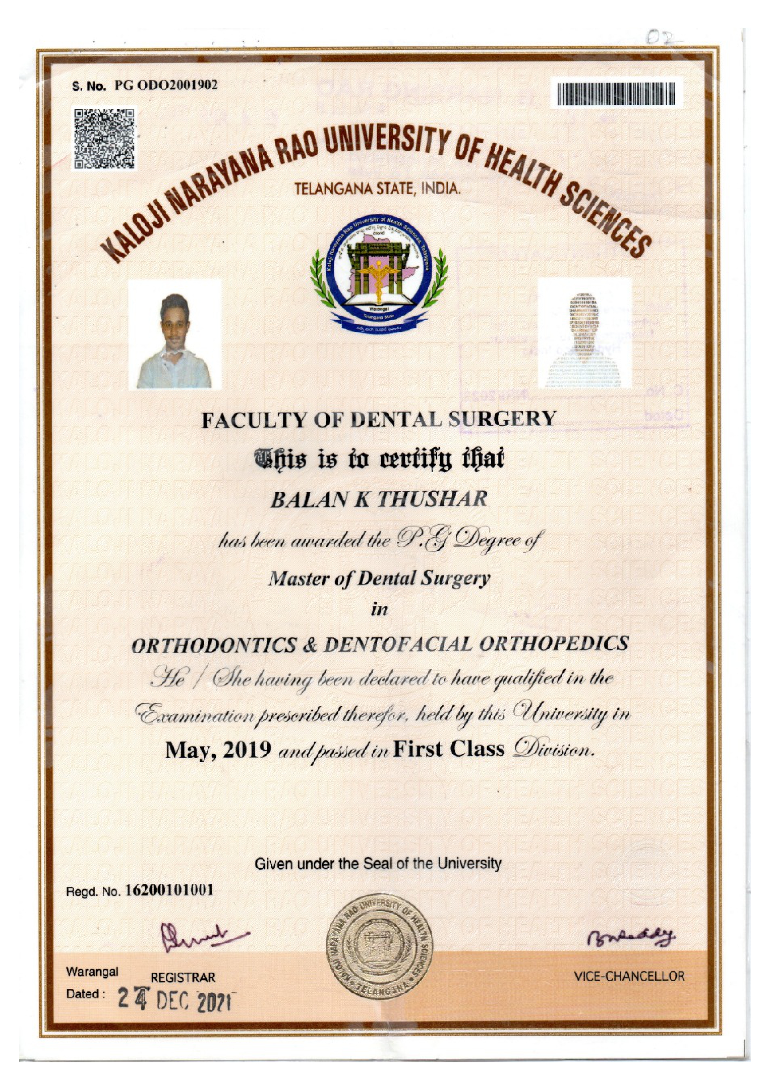 Certificate 3